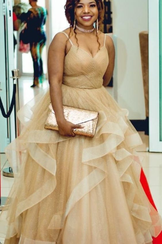 princess shimmering gold A-line tiered long prom dress year 12 formal dress cg16555 princess shimmering gold A-line tiered long prom dress year 12 formal dress cg16555