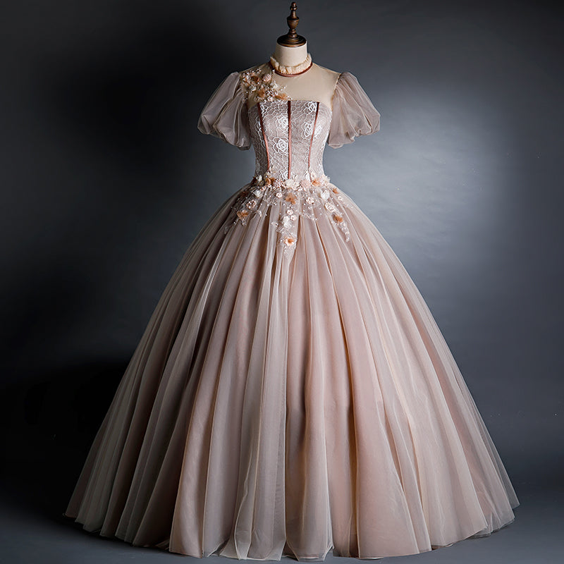 CUTE A LINE PRINCESS DRESS PROM DRESS cg16615