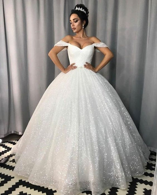 A-Linie Brautkleid lang Ballkleid cg16660