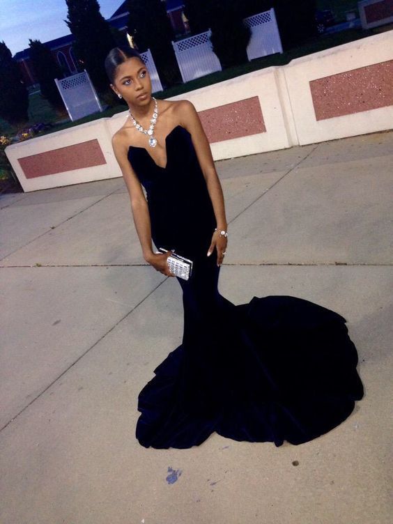 Black Prom Dress,Mermaid Prom Dress,Fashion Prom Dress cg16929