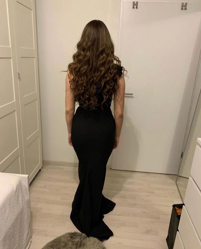 Chic One-Shoulder Mermaid Prom Dress cg17018
