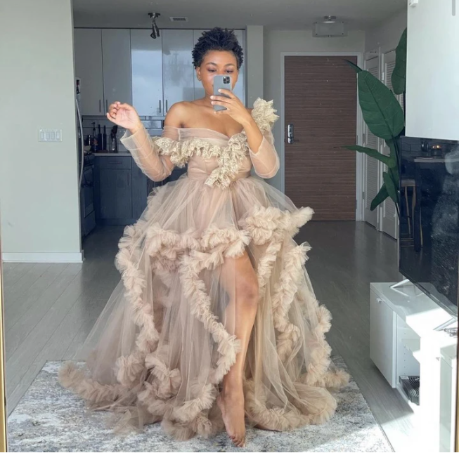 Tulle Robe, Tulle Dress,Prom Dresses cg17358