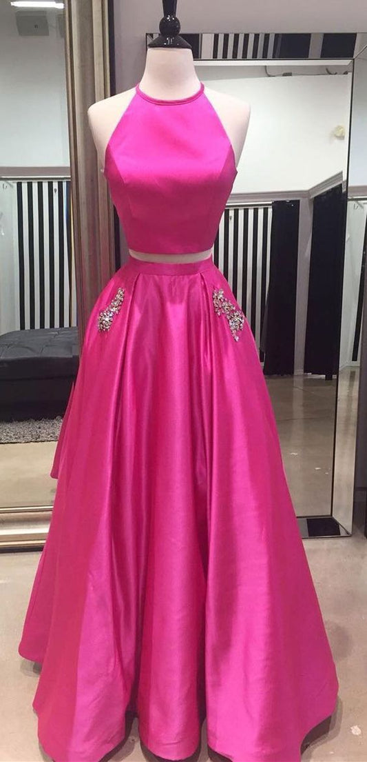 Zweiteilige Ballkleider, einfache Ballkleider, Partykleid cg17494