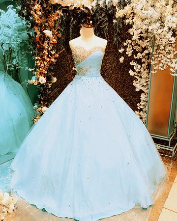 CRYSTAL BEADED SWEETHEART QUINCEANERA DRESSES BALL GOWN Long Prom Evening Dresses cg17502