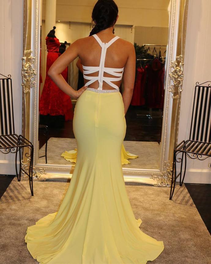 Elegant O-Neck A-Line Prom Dresses,Long Prom Dresses,Cheap Prom Dresses cg17560