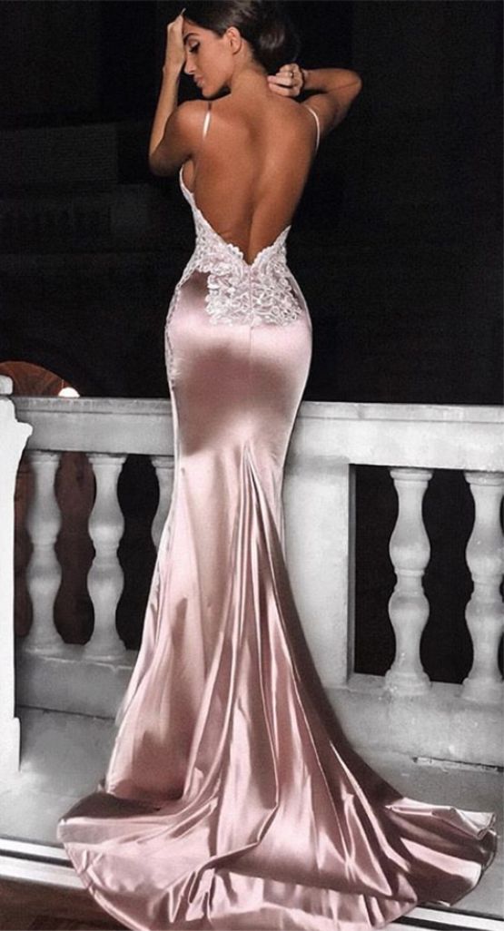 sexy backless pink mermaid prom dresses,simple long prom dresses cg176 classygown sexy backless pink mermaid prom dresses,simple long prom dresses cg176 classygown