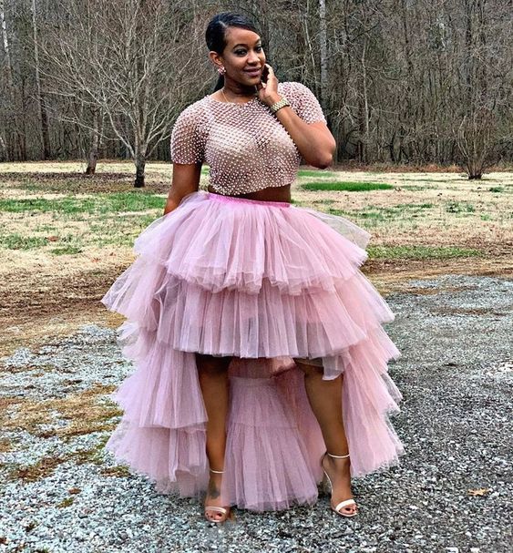 Two Pieces prom dress,Long Prom Dress, Prom dress cgg17861