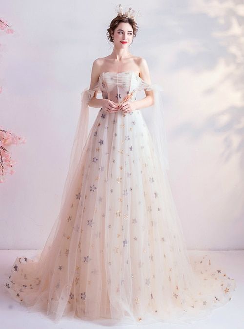 Girls Prom Dresses Tulle Formal Dresses Custom Made Dress cg17876