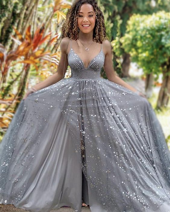 SPARKLY STARS SEQUINS PROM DRESSES cg17885