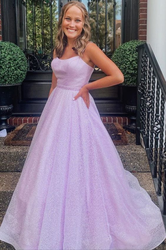 princess A-line lavender tulle long formal dress prom dress 2021 cg17929 princess A-line lavender tulle long formal dress prom dress 2021 cg17929