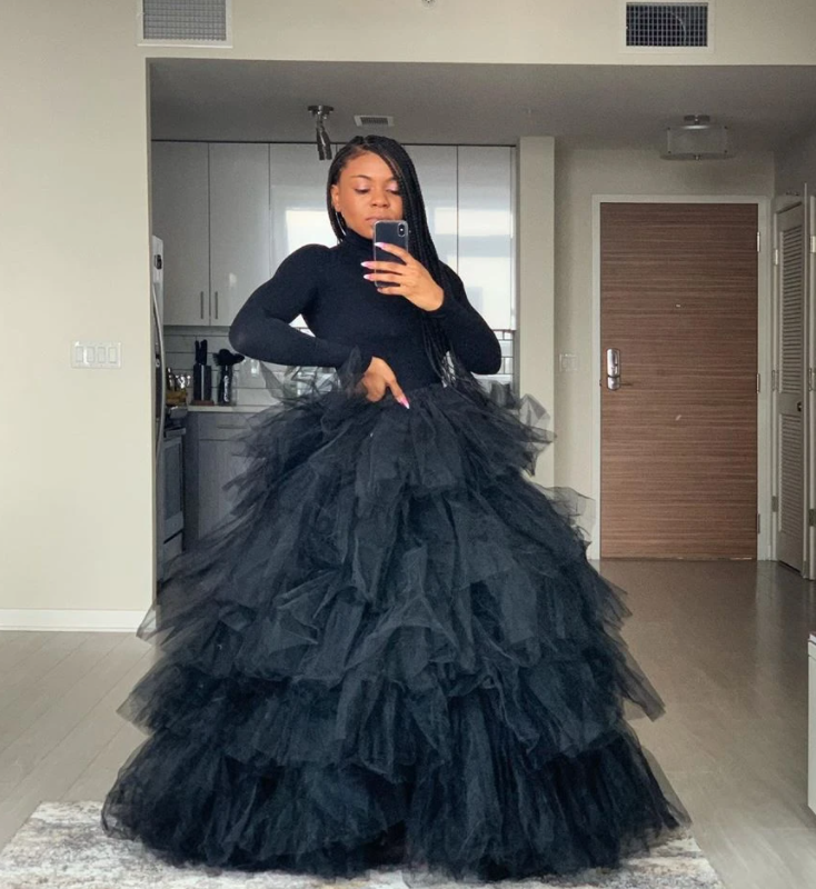 Tulle Skirts, Tutu skirts, Long Skirt prom dress ,tulle evening dress,party dress cg18069