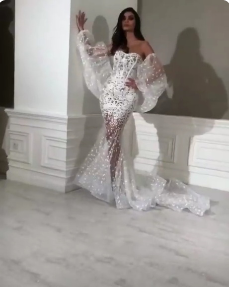 Long Prom Dresses Modest | 2021 White Prom Dresses Elegant cg18071