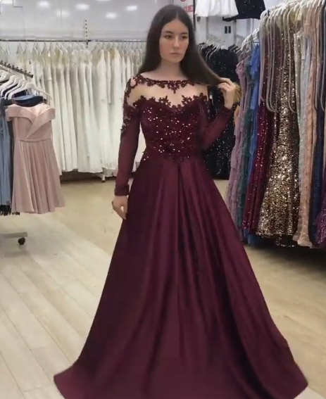 Long Prom Dresses Modest 2021 ball gown Prom Dresses Elegant cg18074