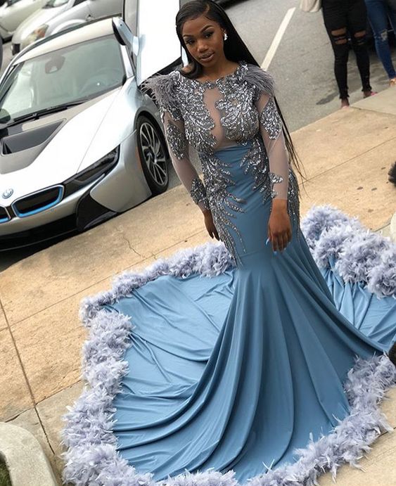 Mermaid long Prom Dress, Formal Gown cg18249