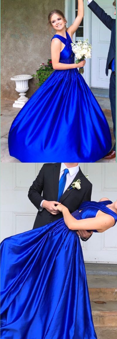 Royal Blue Long Prom Dress,Evening Dress,Charming Prom Dresses cg18306