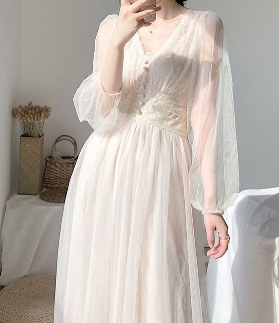 V Neck A-line Prom Dress cg18623