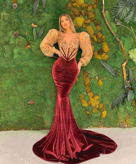 Elegant new arrive Mermaid Prom Dress cg18687
