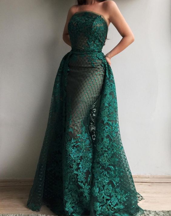 Charming Long Prom Dress with Appliques cg18779