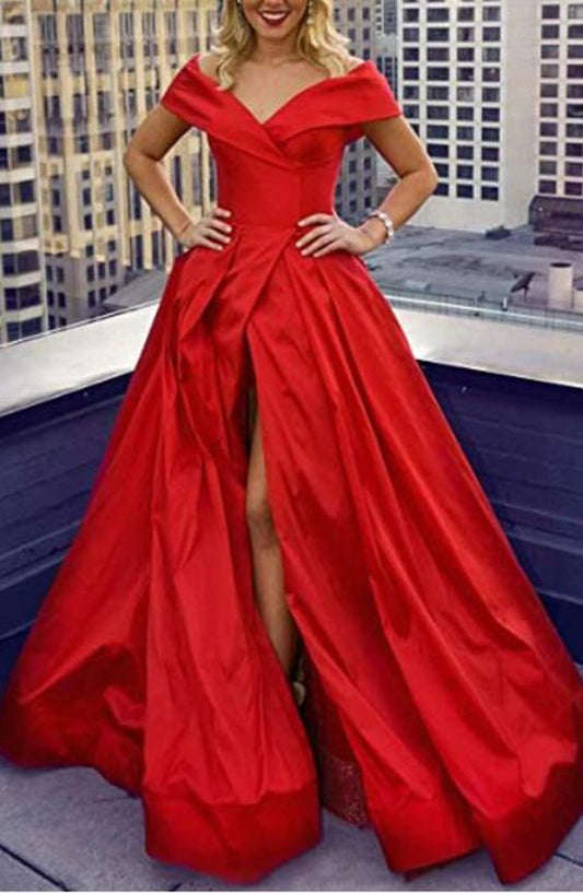rotes Ballkleid cg18883