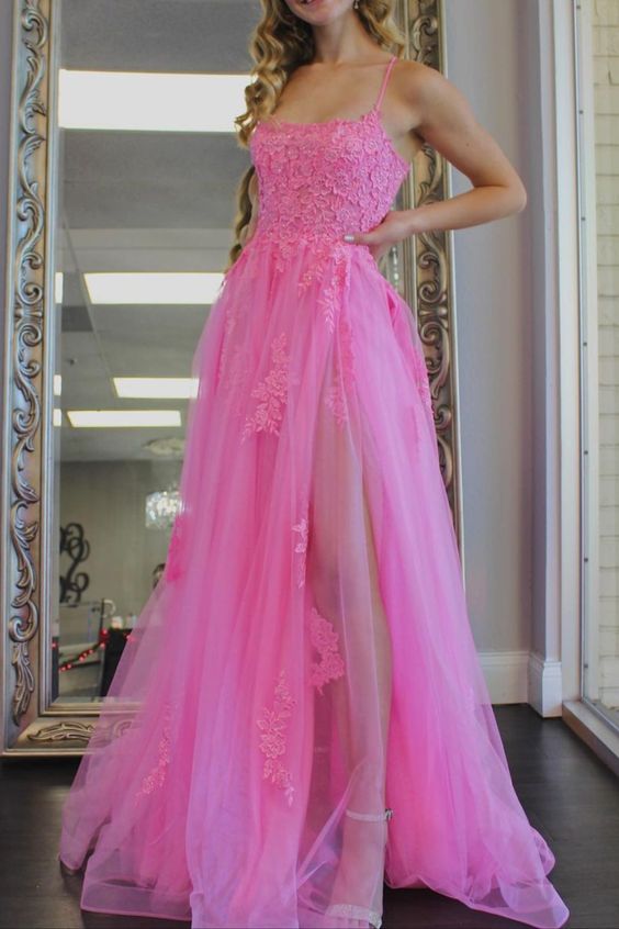 Hot Pink Prom Dress cg18902
