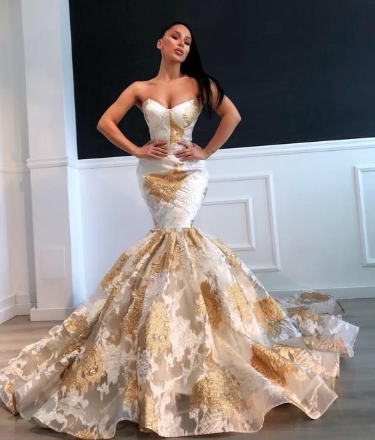 evening dresses mermaid prom dress long formal gowns cg19131