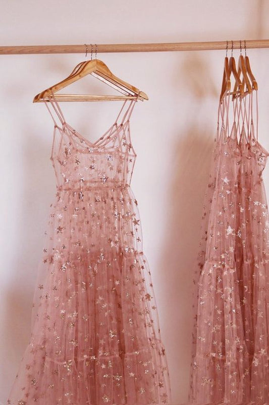 Sexy neues Fashion Star Ballkleid, rosa Tüll Ballkleid cg1927