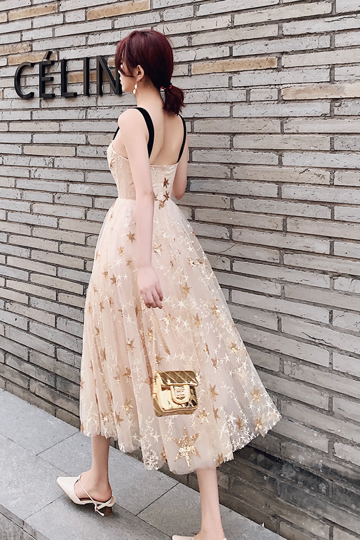 CUTE TULLE SEQUINS SHORT PROM DRESS PARTY DRESS cg19734
