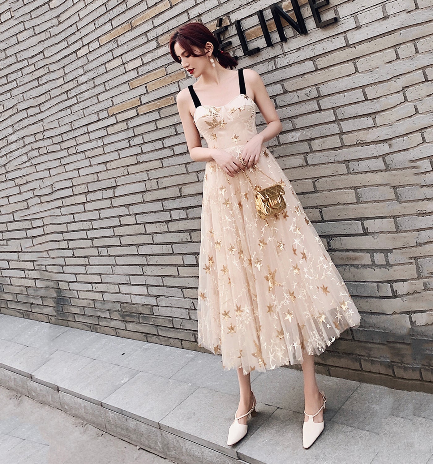 CUTE TULLE SEQUINS SHORT PROM DRESS PARTY DRESS cg19734