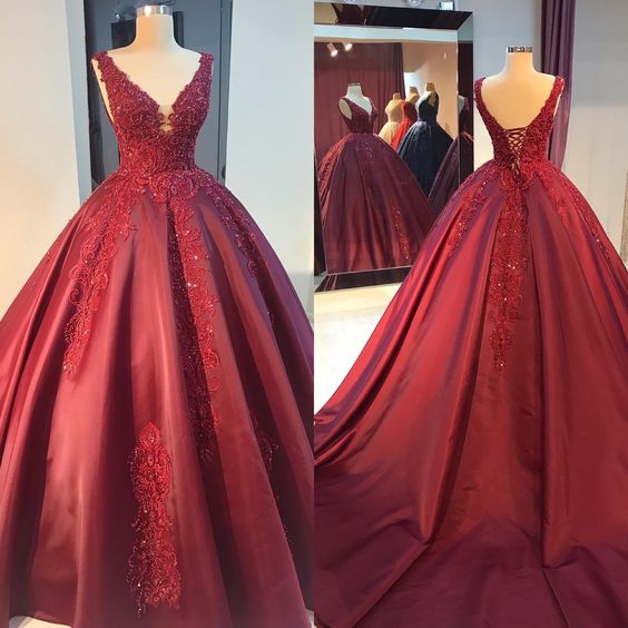 A-line Sleeveless Long Prom Dresses, Sweet 16 Prom Dresses cg19825