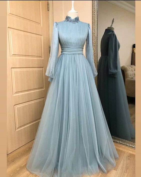 A-Linie langes Abendkleid Ballkleid cg20037