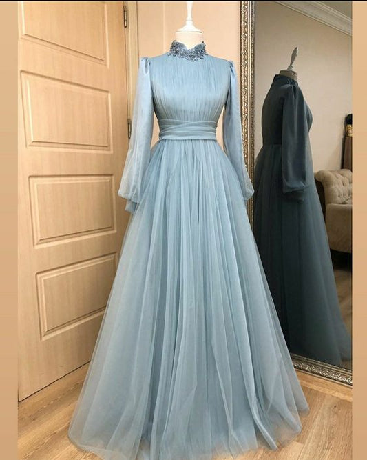 A-Linie langes Abendkleid Ballkleid cg20037