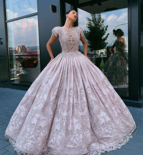 long A line prom dress evening dress cg20056