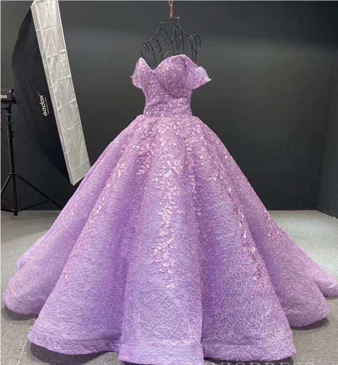 Lace Prom Gowns Floor Length Prom Dress cg20171
