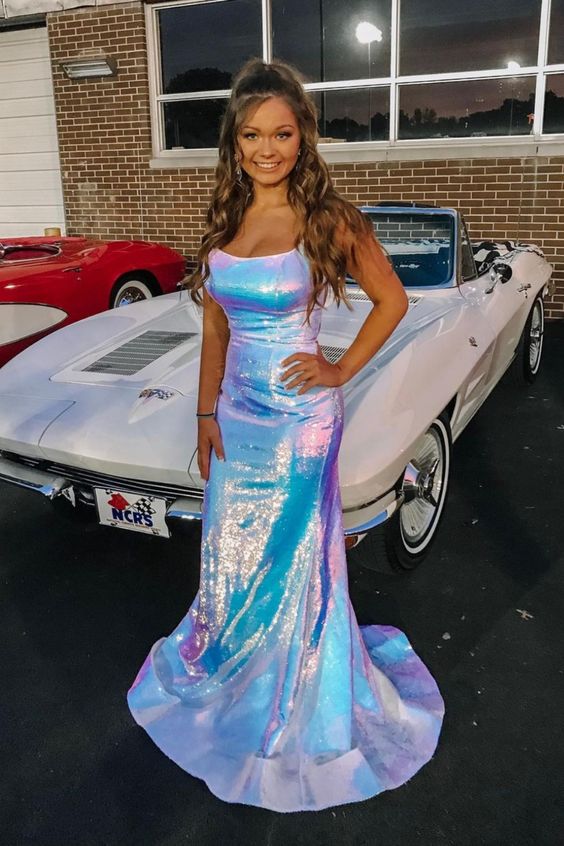 glitter mermaid long prom dress with sequins cg20304