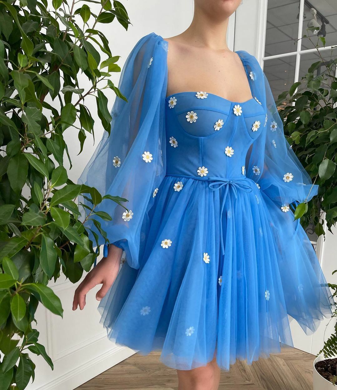 A-Line blue Short Homecoming Dress cg20438