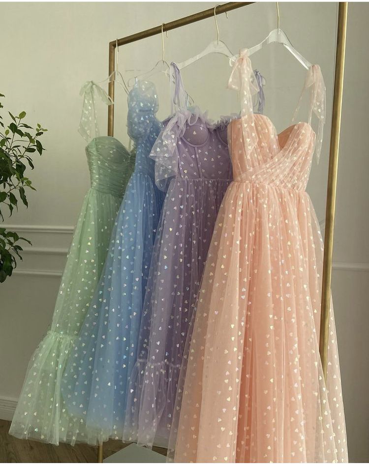 A-Linie Tüll Abendkleid Lange Ballkleider cg20567
