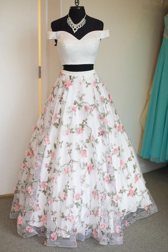 Floral Prom Dress cg20612