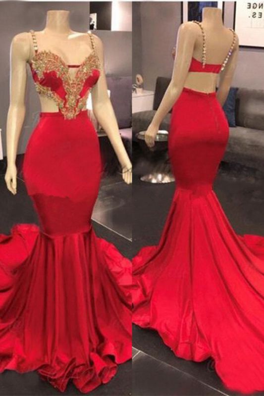 langes Meerjungfrau-Ballkleid, sexy Abendkleid, cg20617