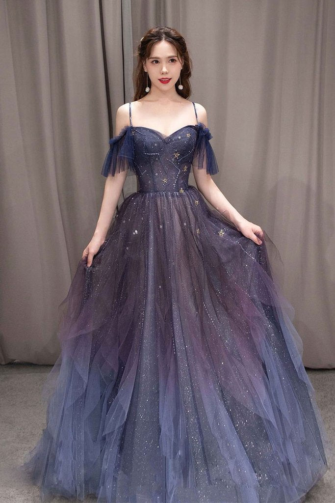 purple sweetheart neckline dress Sweetheart Neckline Full Embroidered Dress Gattinolli by Marwan