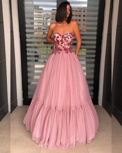 Bezaubernde Brautkleider, A-Linie Brautkleider, Langes Ballkleid cg20984