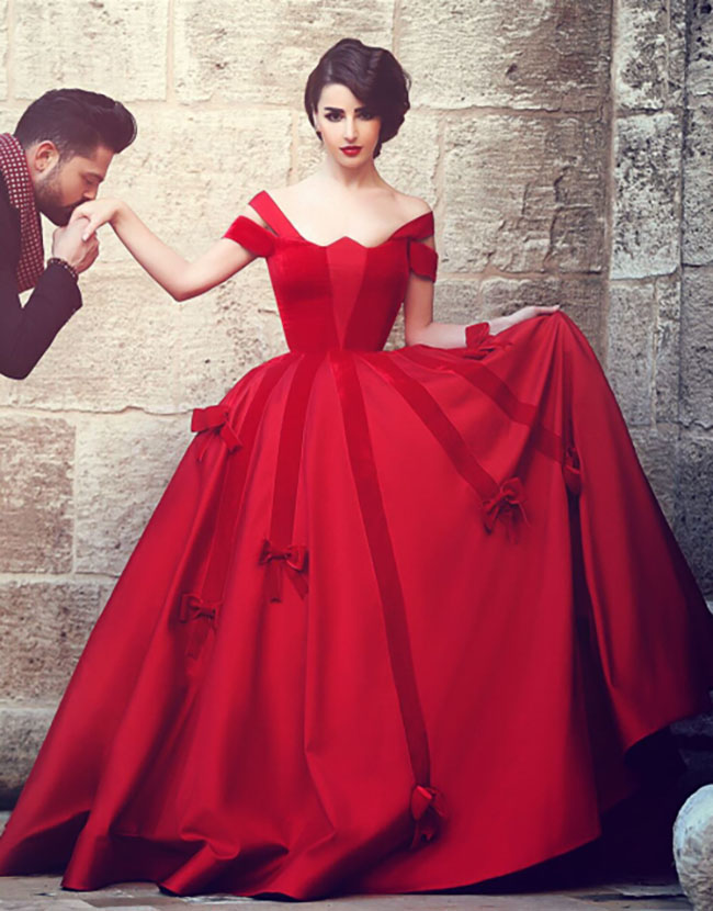 Red Prom Dresses Evening Gowns cg21096