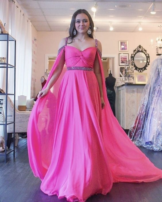 Charming Tulle Beading A-Line Prom Dresses, Evening Dress Prom Gowns, Formal Women Dress,Prom Dress cg21154