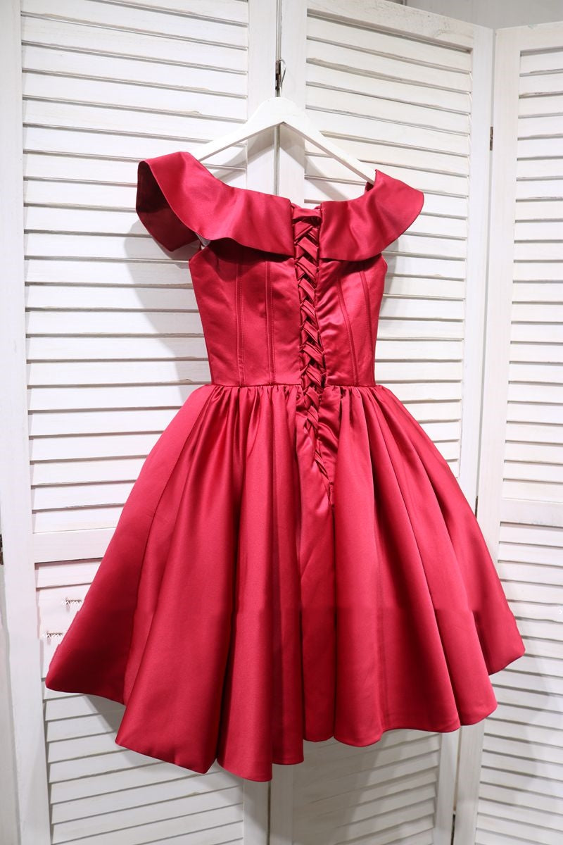 Cute Off the Shoulder Homecoming Dress cg21258