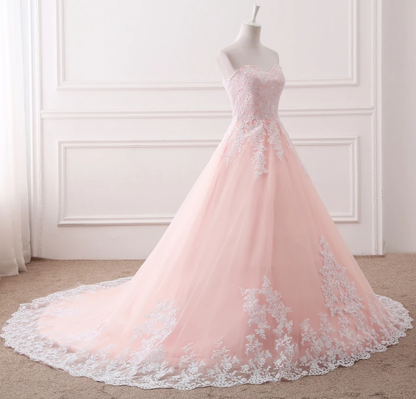 Pink Puffy Ball Gown Princess Sweetheart Tulle Formal Dress With White classygown Pink Puffy Ball Gown Princess Sweetheart Tulle Formal Dress With White classygown