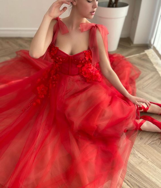 Luxury red evening Dress Prom Dresses Long cg21342