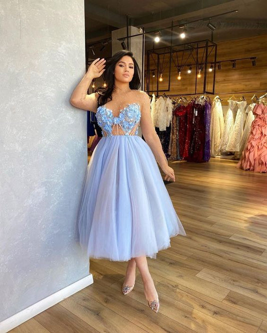 Ballkleid mit V-Ausschnitt, A-Linie Brautjungfernkleid Partykleid cg21373