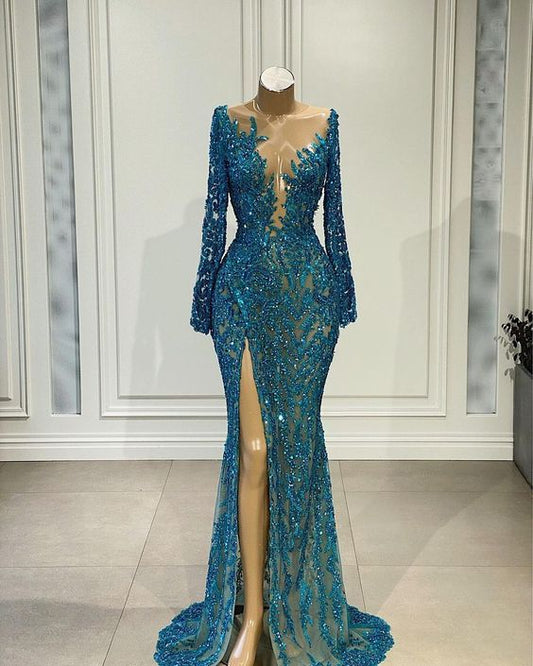 Memaid Langes Ballkleid Sexy Abendkleid cg21644