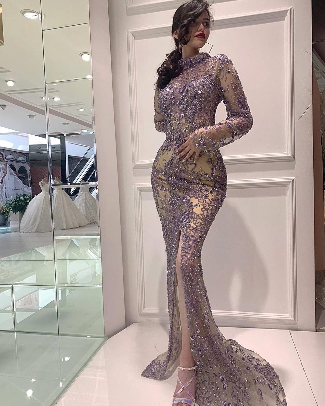 Memaid Langes Ballkleid Sexy Abendkleid cg21645