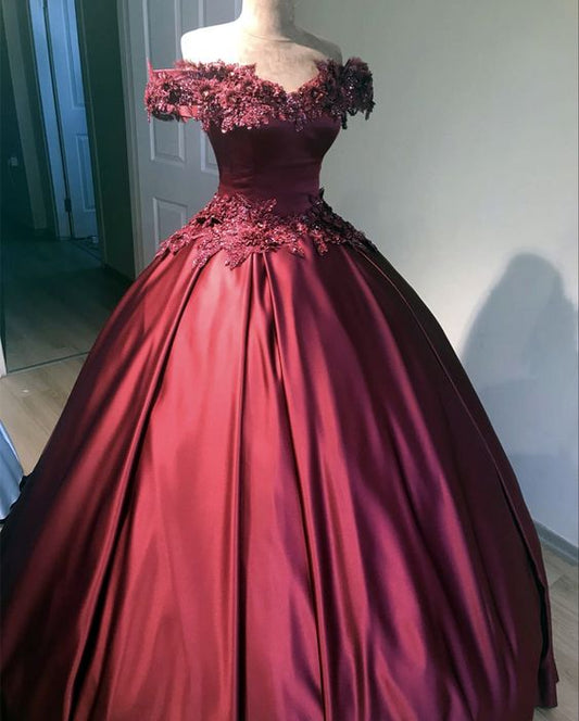 Kastanienbraune Brautkleider Prinzessin Ballkleid Ballkleid, Abendkleid cg21657