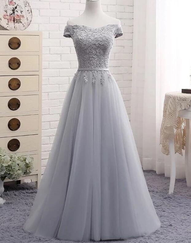Schönes, schlichtes, schulterfreies, langes Party-Ballkleid mit Herzausschnitt, bodenlanges A-Linien-Brautjungfernkleid cg21792